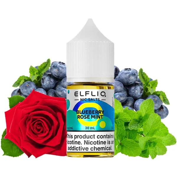 Рідина Elf Liq 30 мл Blueberry Rose Mint (Чорниця Троянда М'ята)