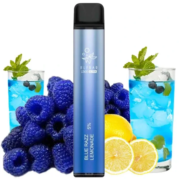 Elf Bar Ultra 1500 Blue Razz Lemonade (Блакитна Малина Лимонад)
