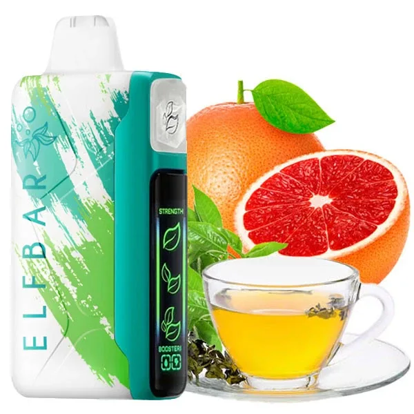 Elf Bar 30000 Nik King Grapefruit Green Tea (Грейпфрут Зелений Чай)