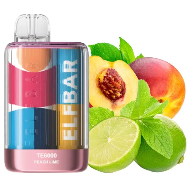 Elf Bar TE 6000 Peach Lime (Персик Лайм)