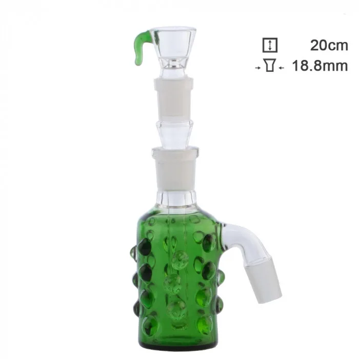 Прекулер скляний Amsterdam - H: 20cm - SG: 18.8mm - O: 50mm