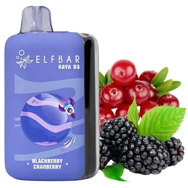 Elf Bar Raya D3 25000 Blackberry Cranberry (Ожина Журавлина)