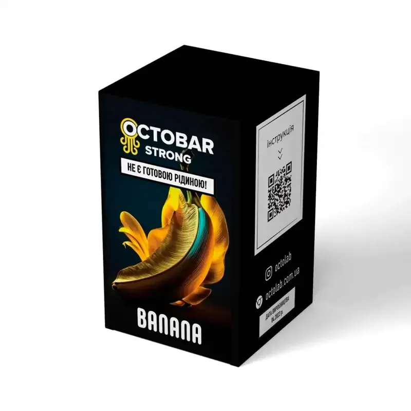 Набір Octobar Strong 30 мл 50 мг Banana (Банан)