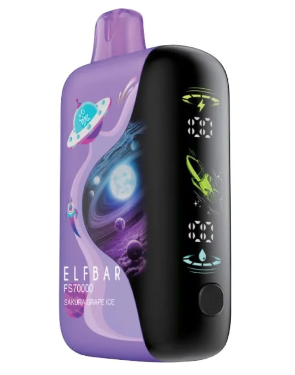 Elf Bar FS70K Sakura Grape Ice (Сакура Виноград Лід)