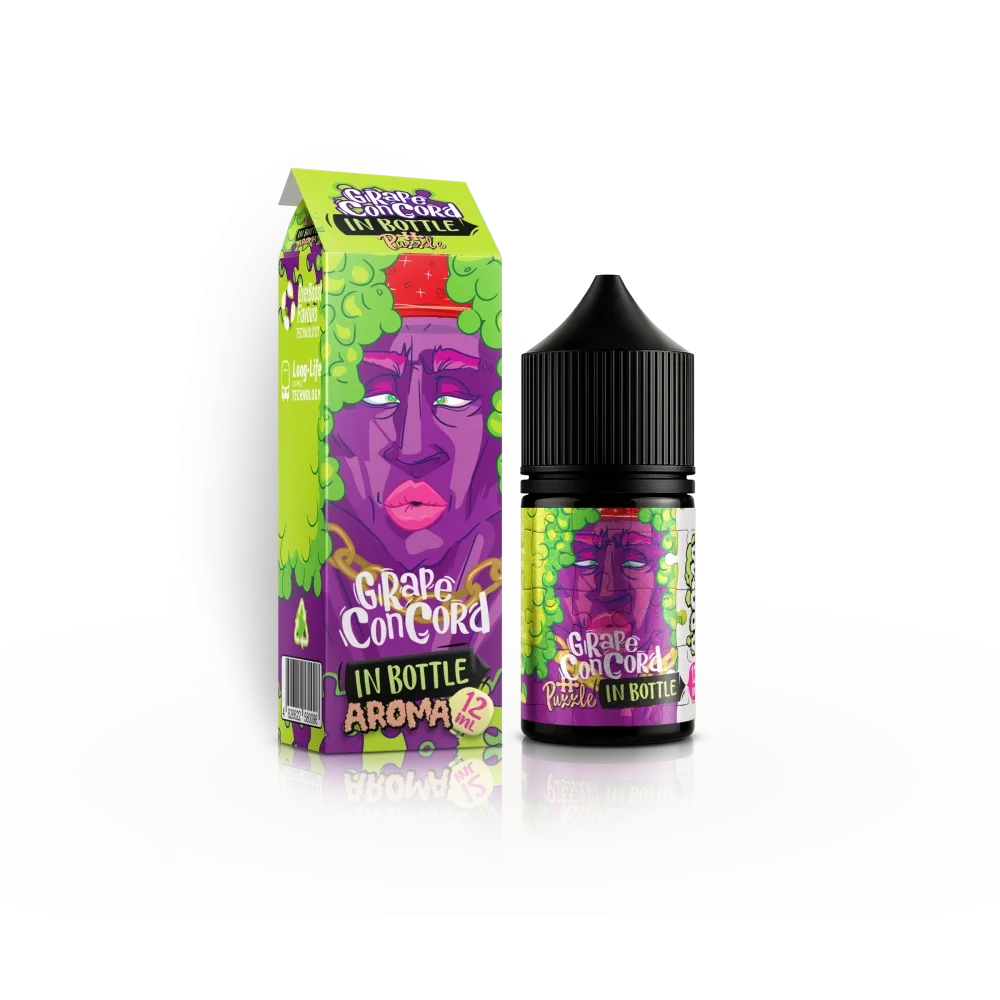 Набір In Bottle Salt Puzzle 30 ml 50mg Grape Concord (Виноград Конкорд)