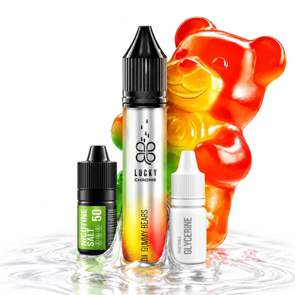 Набір Lucky Chrome 30ml 50 mg Gummy Bears (Желейні Ведмедики)