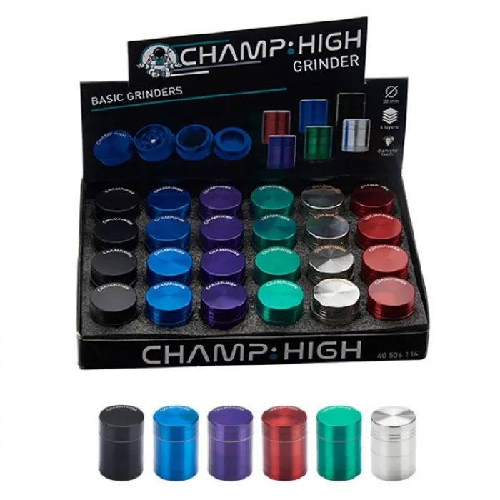 Гріндер міні Champ C. HIGH MINI GRINDER 30MM 4 LAYERS DL24