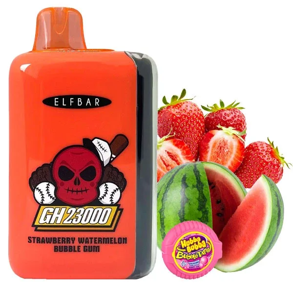 Elf Bar GH23000 Strawberry Watermelon Bubble Gum (Полуниця Кавун Жуйка)