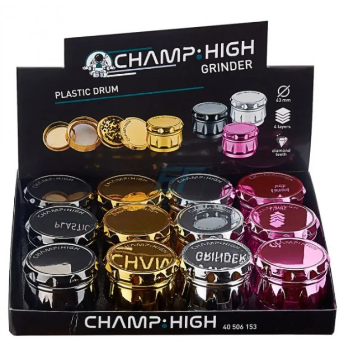 Гріндер пластиковий Champ C HIGH DRUM PLASTIC GRINDER SH 63MM 3