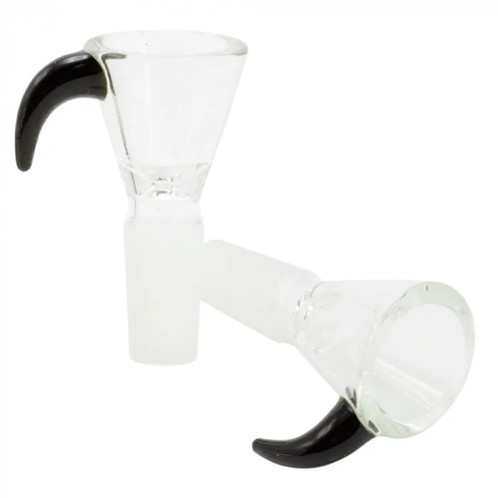 Відерце для бонгов Glass Bowl SG with Handle +3 mm Hole - SG:18.8mm