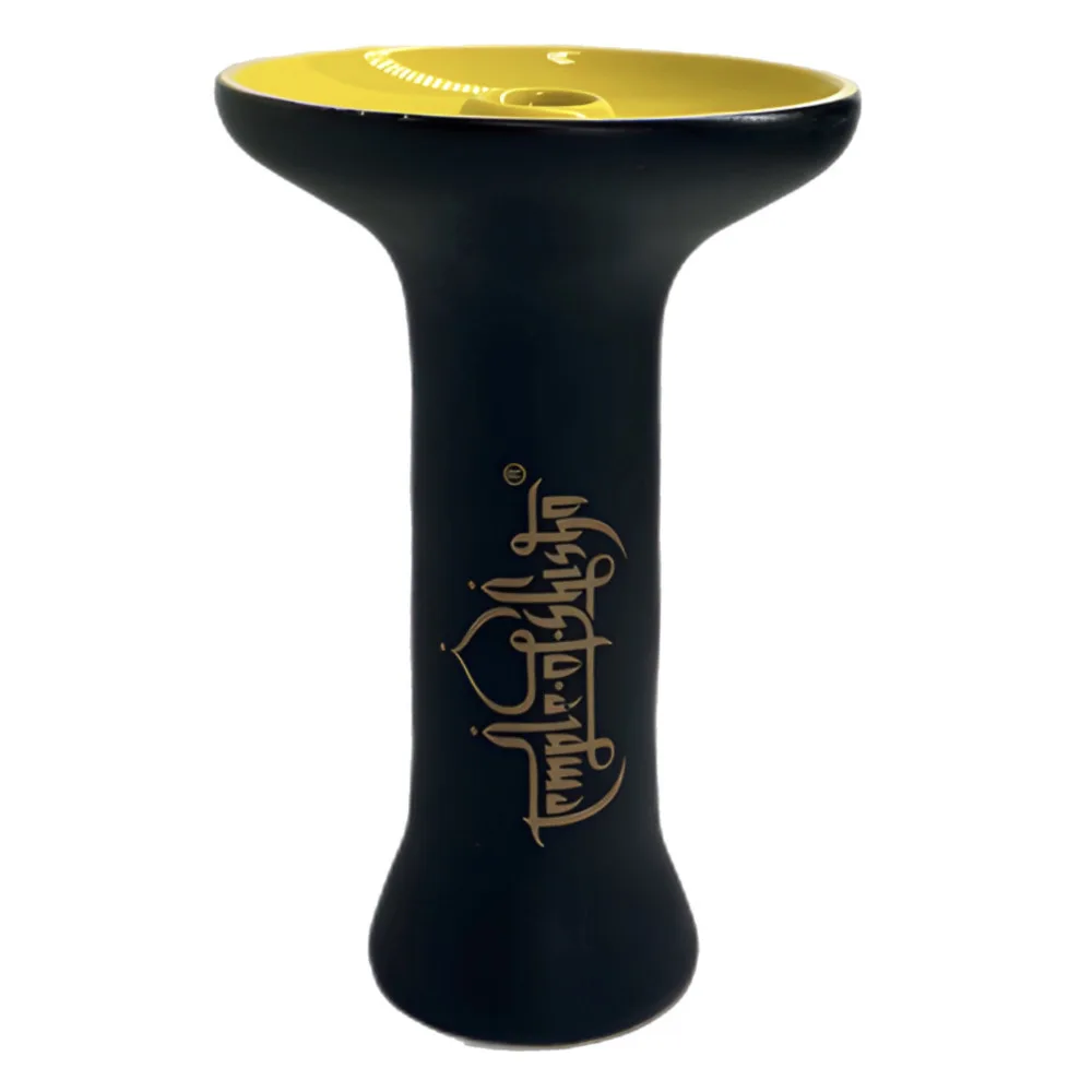 Чаша для кальяну 2х2 Bomb Phunnel Glaze Yellow Asian