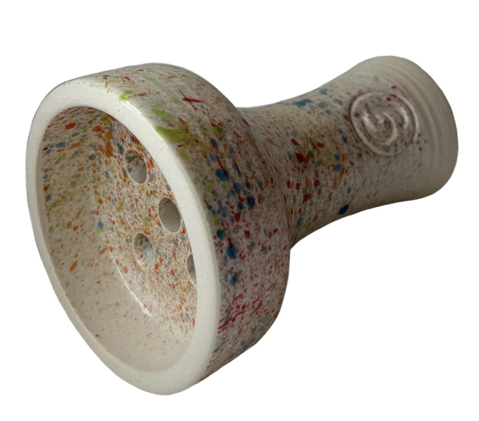 Чаша для кальяну GrynBowls Killer Glaze White skittles 2