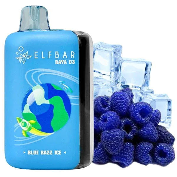 Elf Bar Raya D3 25000 Blue Razz Ice (Блакитна Малина Лід)