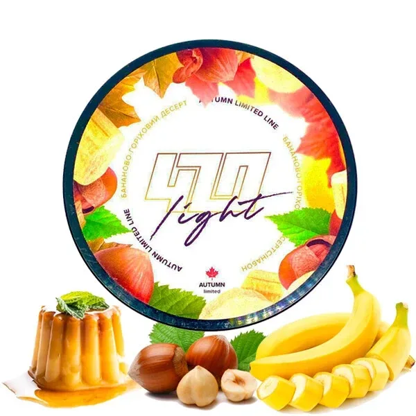 Тютюн 420 Light 250gr Бананово-горіховий десерт