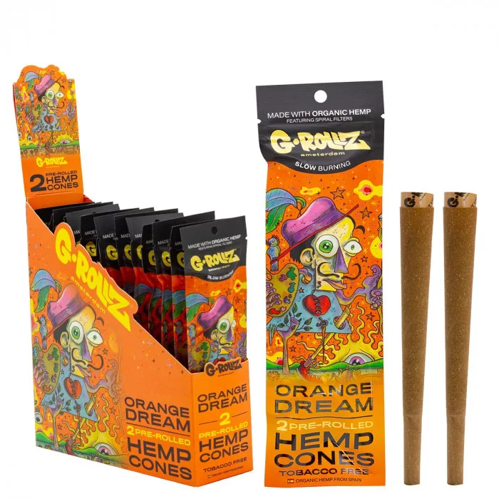 Конус G-ROLLZ - 2x Orange Dream Pre-Rolled Hemp Cones