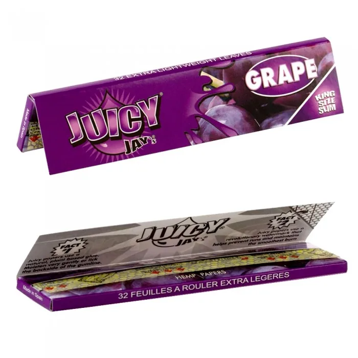 Папір для самокруток King Size Juicy Jays Grape 2