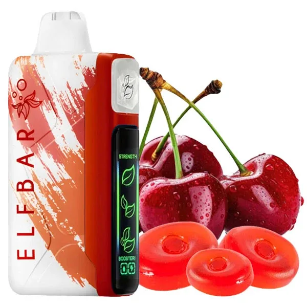 Elf Bar 30000 Nik King Sour Cherry Candy (Кисла Вишня Цукерки)