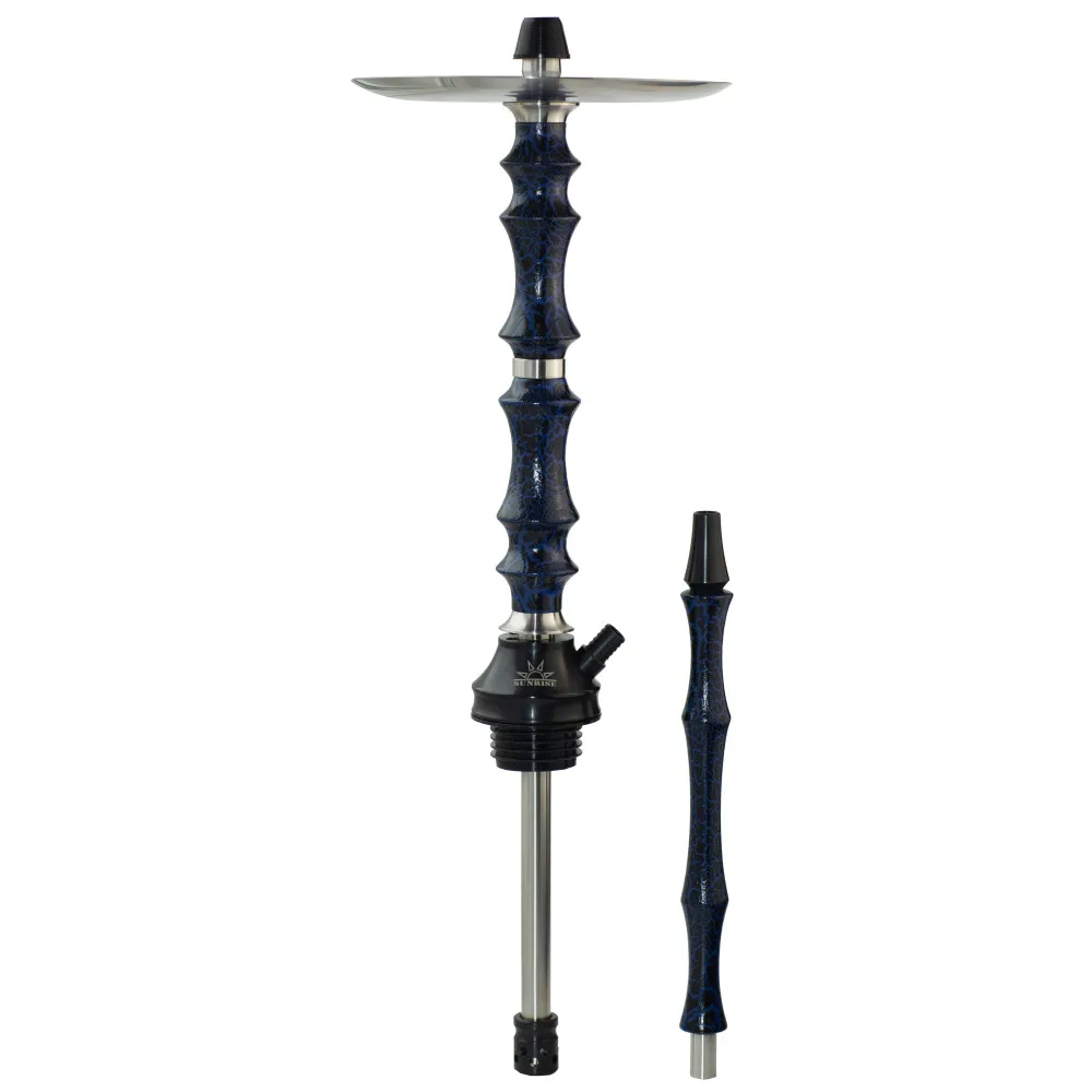 Кальян Sunrise Hookah Classic Wood Crack Blue