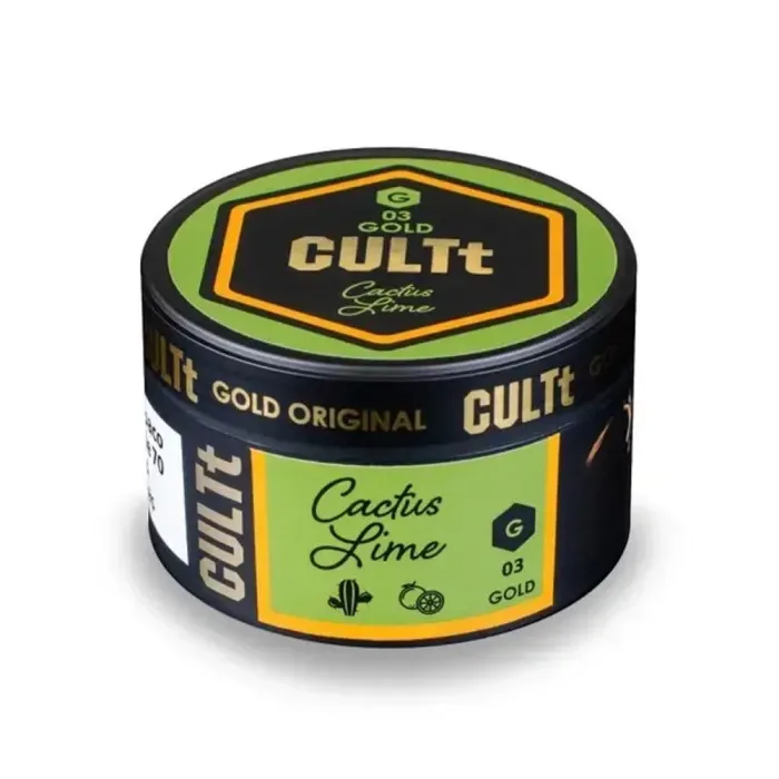 Тютюн CULTt Gold C03 100g Cactus Lime (Кактус Лайм)