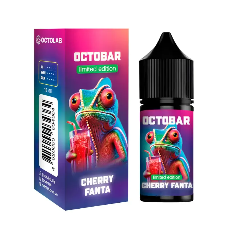 Набір Octobar NFT 30 мл 50 мг Cherry Fanta (Вишнева Фанта)