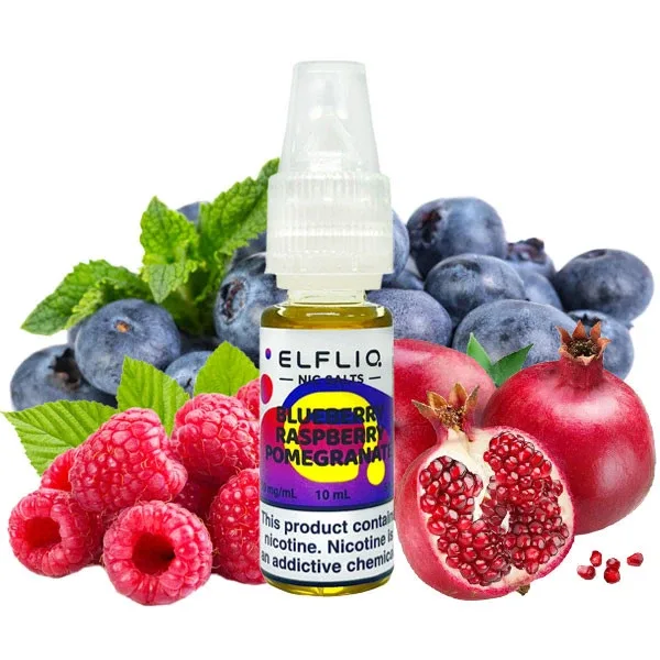 Рідина Elf Liq 10 мл Blueberry Raspberry Pomegranate (Чорниця Малина Гранат)