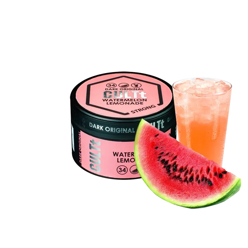 Тютюн CULTt Strong DS34 100g Watermelon Lemonade (Кавуновий лимонад)