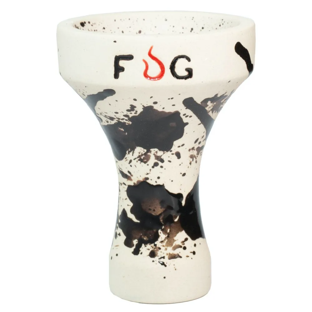Чаша для кальяну Fog Assassin Semi-Glazed Чорні плями 1