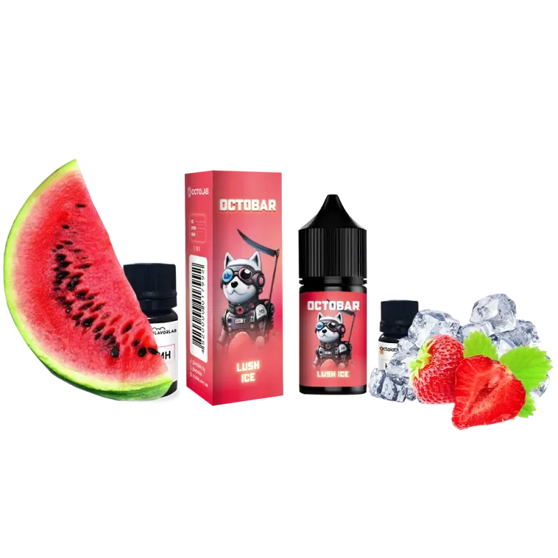 Набір Octobar NFT 10 мл 50 мг Lush Ice (Кавун Лід)