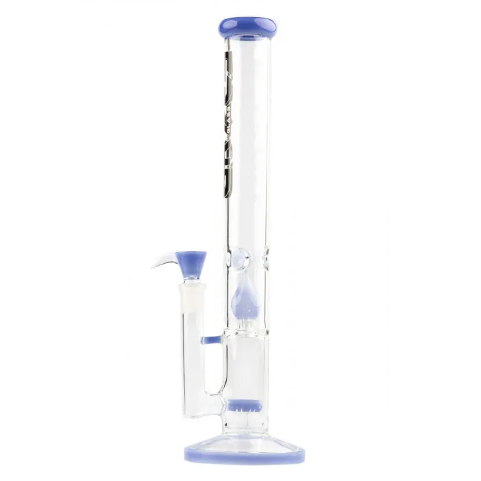 Бонг скляний Grace Glass Limited Edition Straight Blue H:43cm - 0:50mm - S G:18.8mm 2