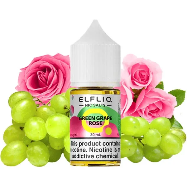 Рідина Elf Liq 30 мл Green Grape Rose (Зелений Виноград Троянда)