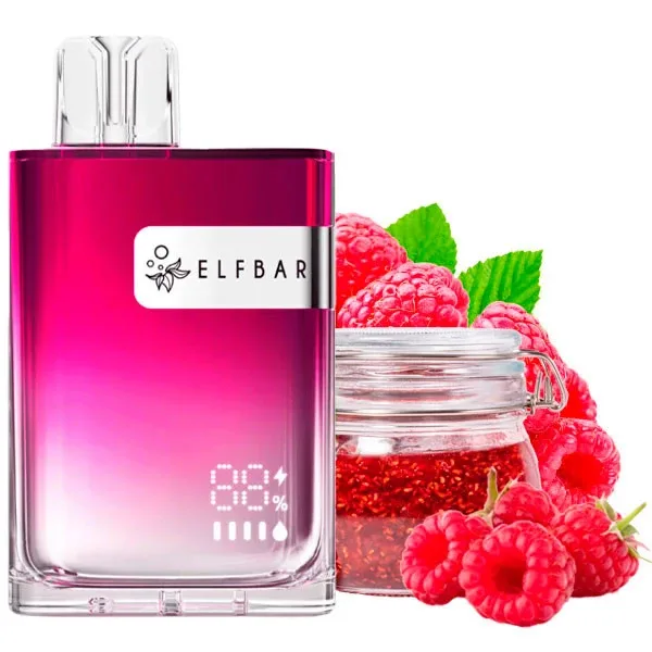 Elf Bar CR 8000 Sour Raspberry Jam (Кисла Малина Джем)