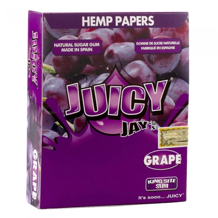 Папір для самокруток King Size Juicy Jays Grape 3