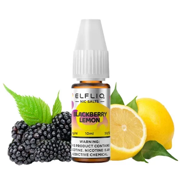 Рідина Elf Liq 10 мл Blackberry Lemon (Ожина Лимон)