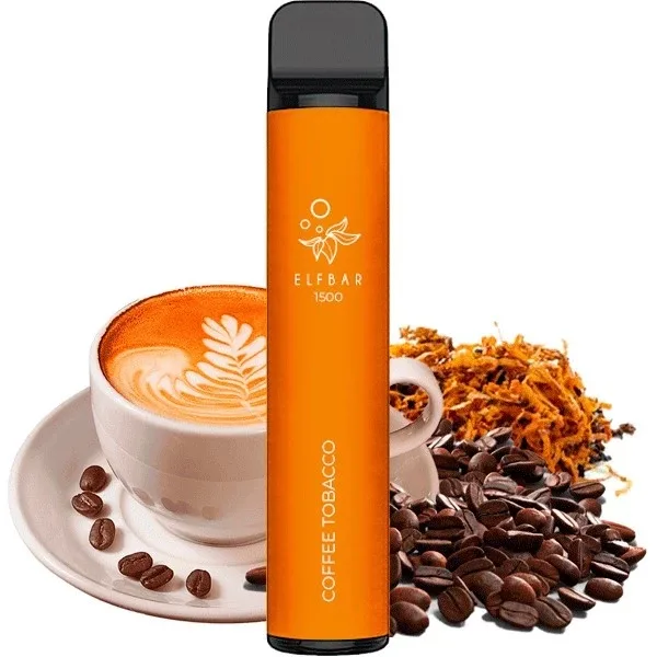 Elf Bar 1500 Coffee Tobacco (Кава Тютюн)