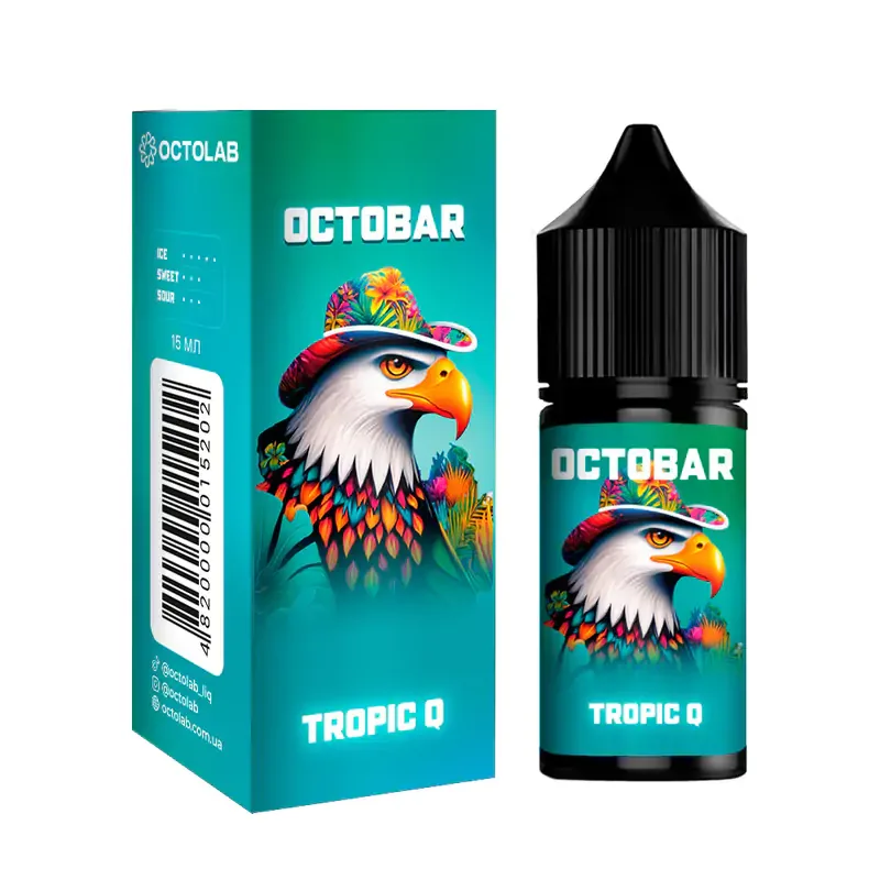 Набір Octobar NFT 30 мл 50 мг Tropic Q (Тропік Кю)