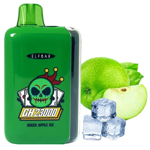 Elf Bar GH23000 Green Apple Ice (Зелене Яблуко Лід)