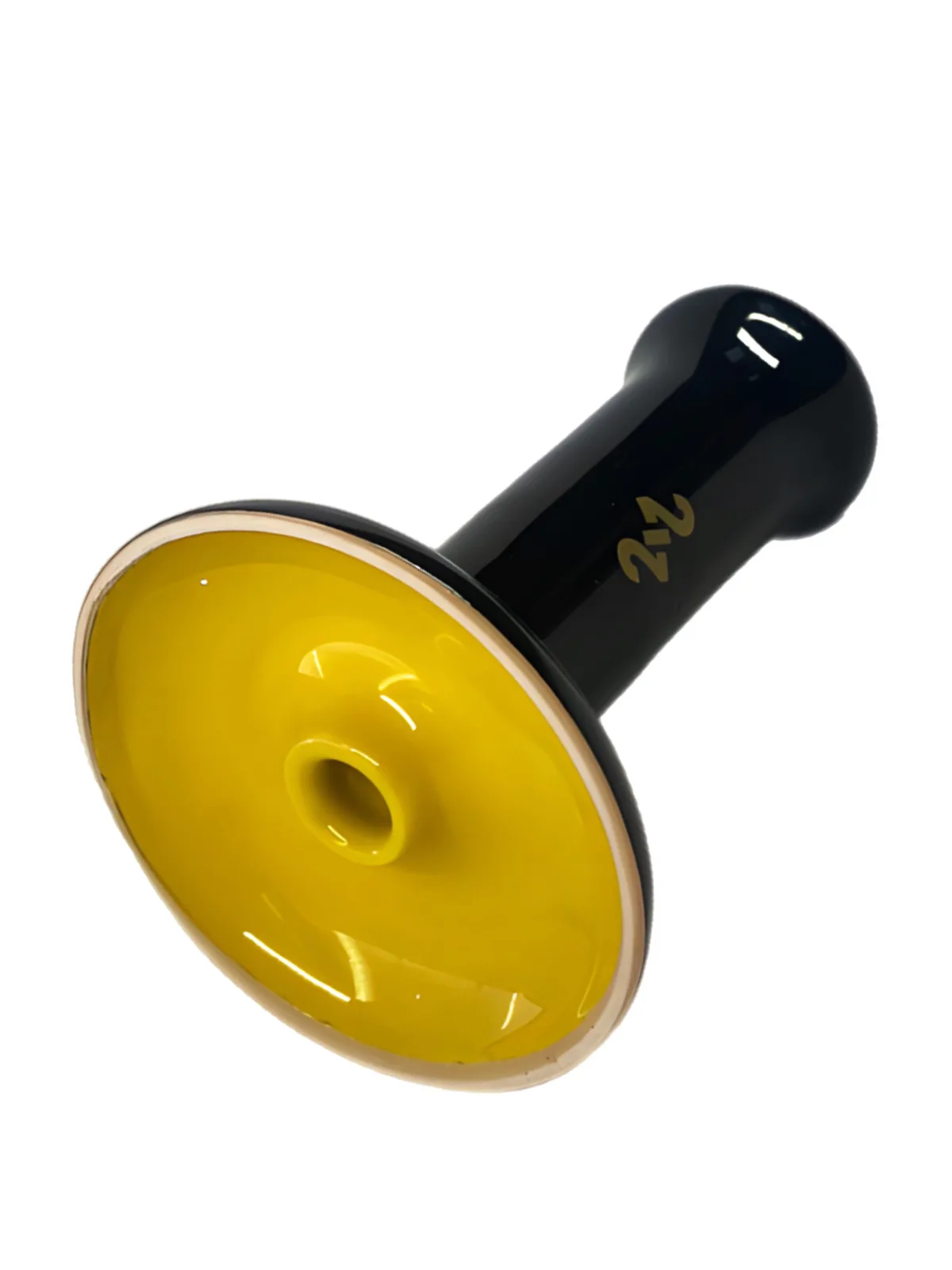 Чаша для кальяну 2х2 Bomb Phunnel Glaze Yellow (глянець) 2