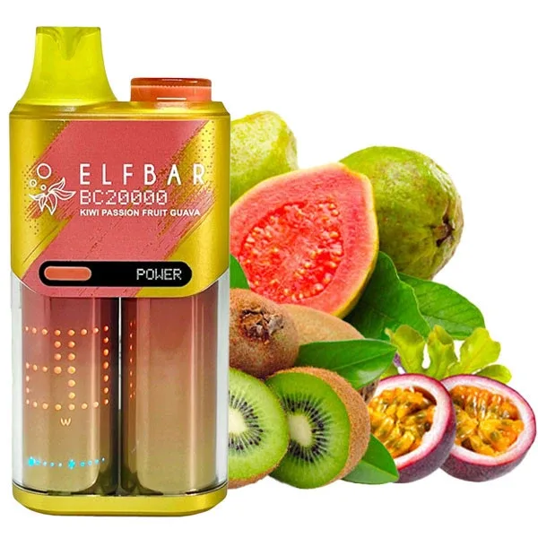Elf Bar BC 20000 kiwi Passion Fruit Guava (Ківі Маракуя Гуава)
