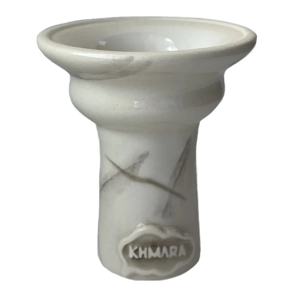 Чаша для кальяну Khmara Tulipa-D Marble White