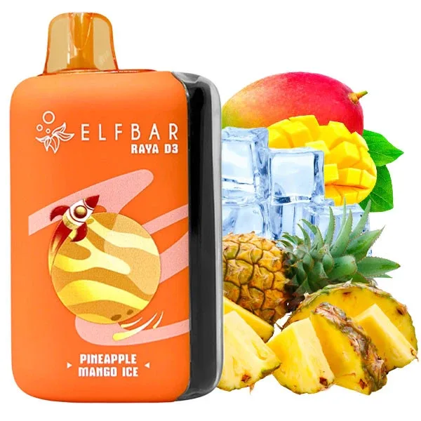 Elf Bar Raya D3 25000 Pineapple Mango Ice (Ананас Манго Лід)