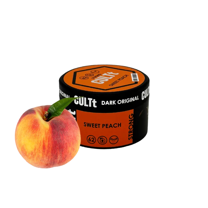 Тютюн CULTt Strong DS62 100g Sweet Peach (Персик)