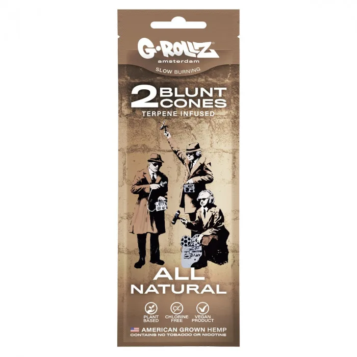 Конуси для самокруток G-ROLLZ Banksy's Graffiti 2x All Natural 2