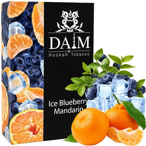 Тютюн Daim 50g Ice Blueberry Mandarin (Лід Чорниця Мандарин)