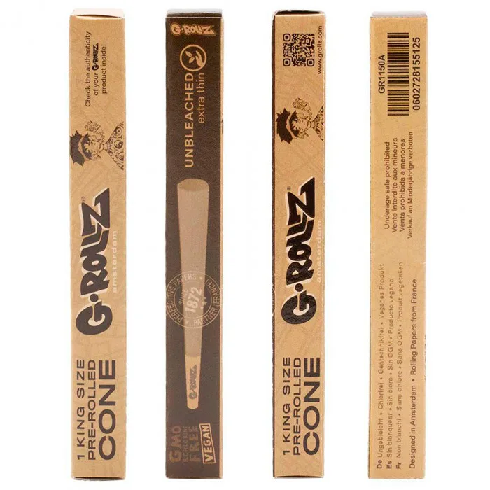 Конус G-ROLLZ - KS Unbleached Extra Thin Cone 4